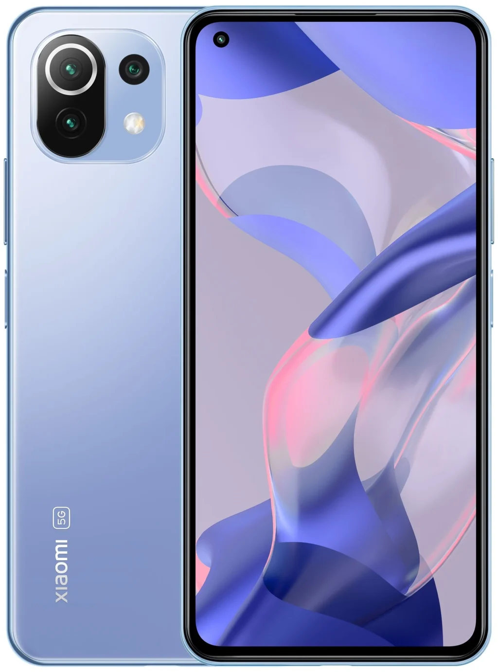 Смартфон Xiaomi 11 Lite 5G NE 8/128 ГБ Мармеладно-голубой 1 Смартфон Xiaomi 11 Lite 5G NE 8/128 ГБ Мармеладно-голубой 1