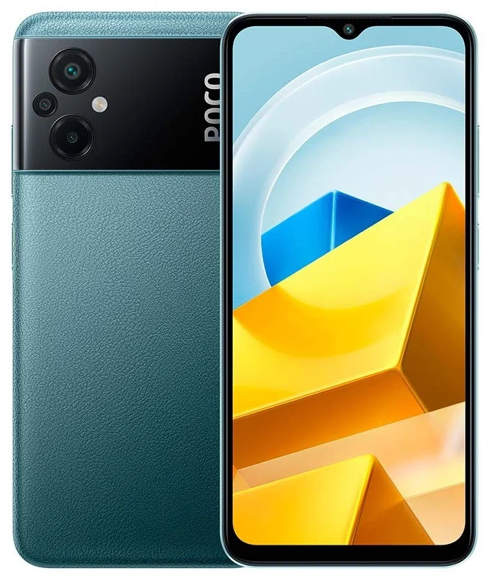 Смартфон Xiaomi POCO M5 6/128 ГБ Зеленый 1 Смартфон Xiaomi POCO M5 6/128 ГБ Зеленый 1