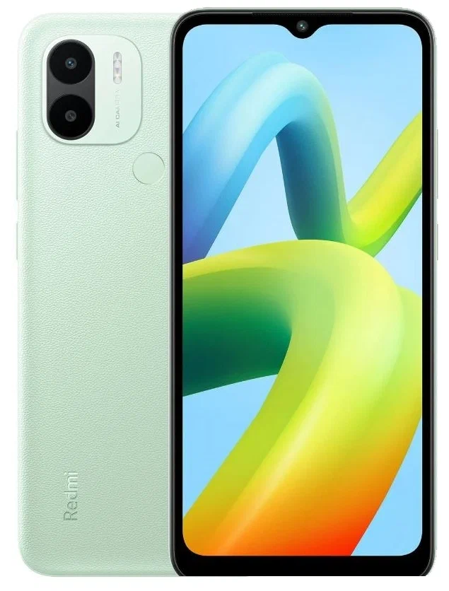 Смартфон Xiaomi Redmi A1+ 2/32 ГБ Светло-зеленый 1 Смартфон Xiaomi Redmi A1+ 2/32 ГБ Светло-зеленый 1