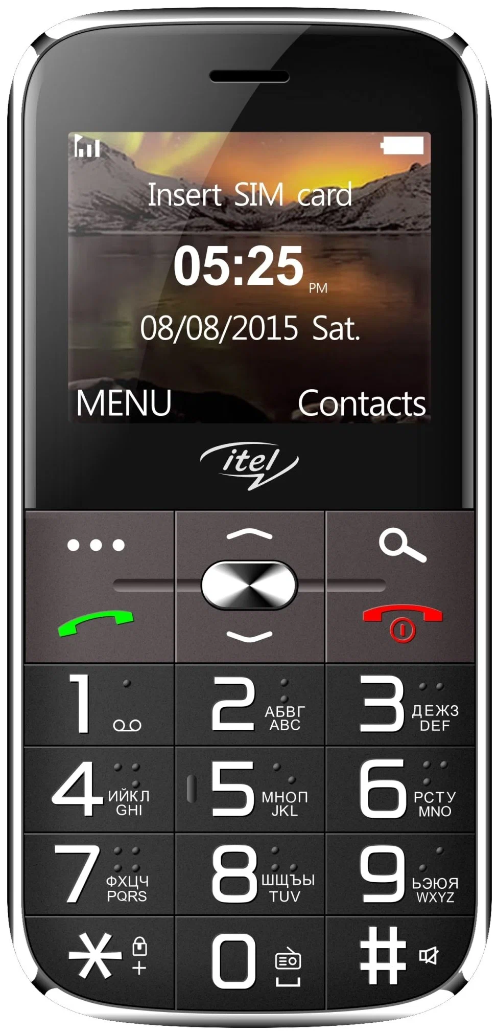 Мобильный телефон itel IT2590 Black 1 Мобильный телефон itel IT2590 Black 1