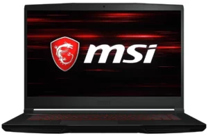 Ноутбук MSI GF63-219XRU 1920x1080, Intel Core i5 11400H 2.7 ГГц, RAM 8 ГБ, SSD 512 ГБ, NVIDIA GeForc 1