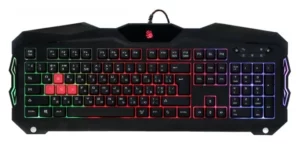 Клавиатура игр A4Tech Bloody B210 Multimedia LED ч 1