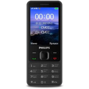 Мобильный телефон Philips E185 Black 1 Мобильный телефон Philips E185 Black 1