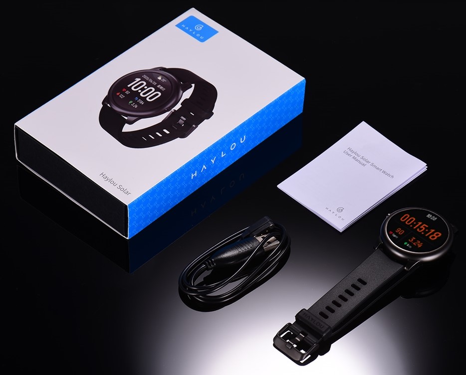 Умные часы Xiaomi Haylou Smart Watch Solar LS05 Black 1 Умные часы Xiaomi Haylou Smart Watch Solar