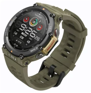 Умные часы Amazfit T-Rex 2, дикий зеленый 1 Умные часы Amazfit T-Rex 2, дикий зеленый 1