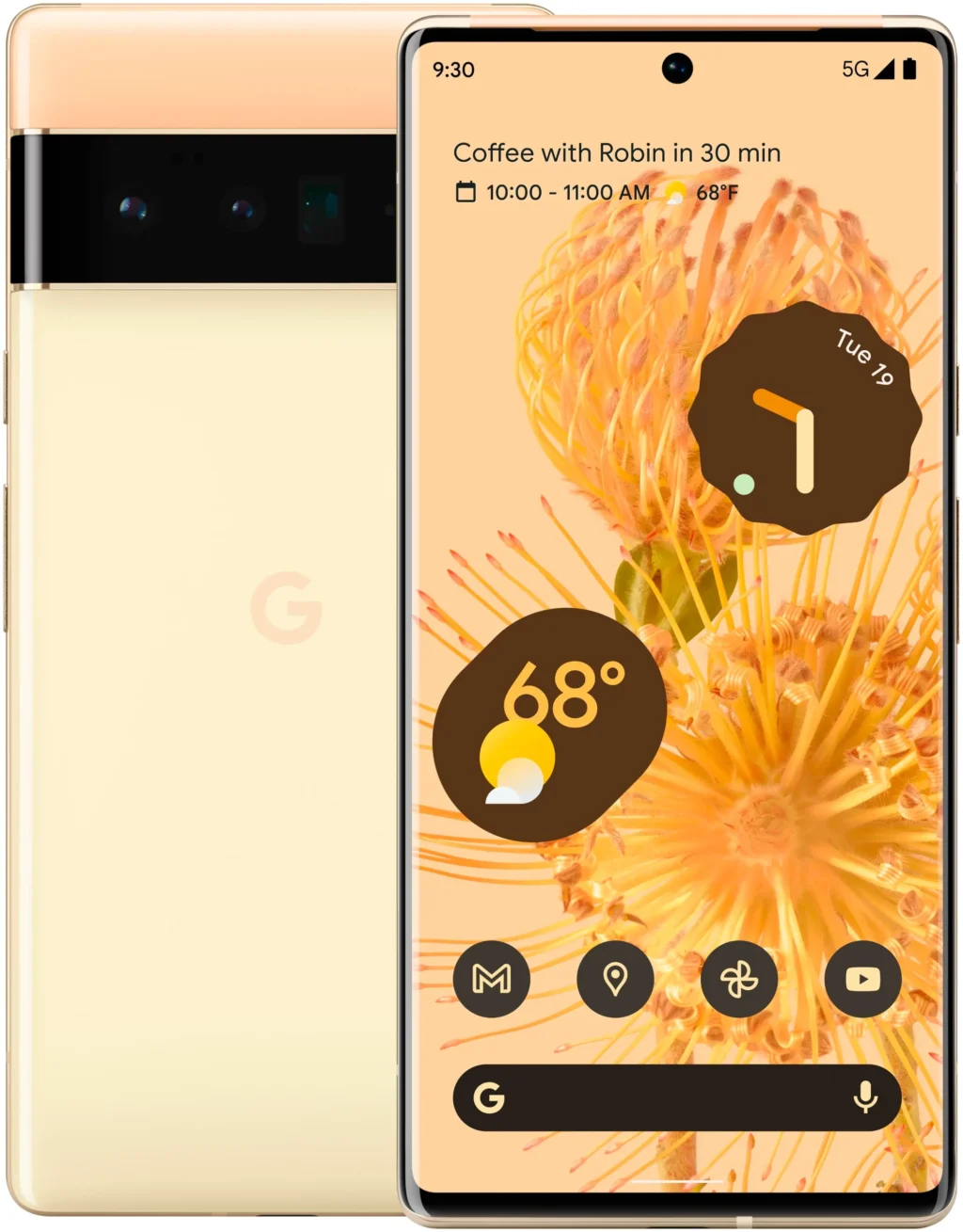 Смартфон Google Pixel 6 Pro 12/128 ГБ JP Sorta sunny 1 Смартфон Google Pixel 6 Pro 12/128 ГБ JP Sorta sunny 1