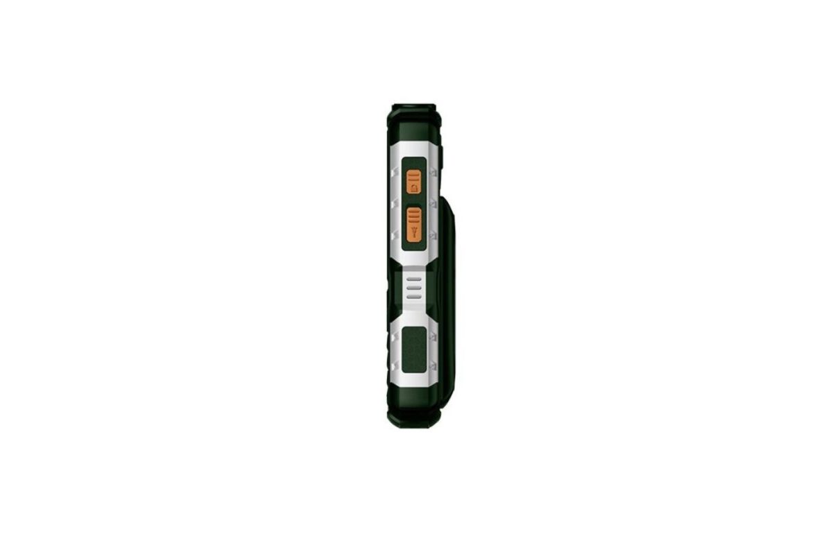 Мобильный телефон BQ BQM-2430 Tank Power (Green+Silver)