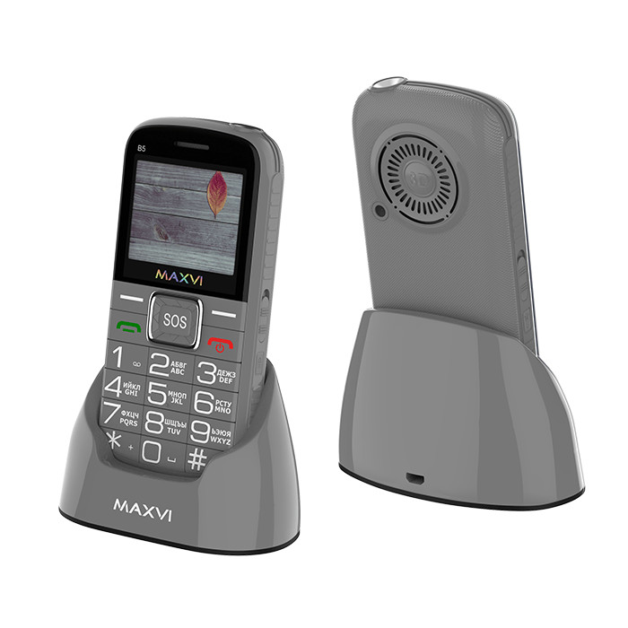 Мобильный телефон MAXVI B5 (grey)
