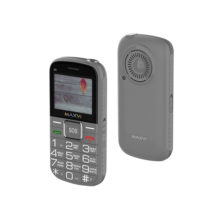 Мобильный телефон MAXVI B5 (grey)