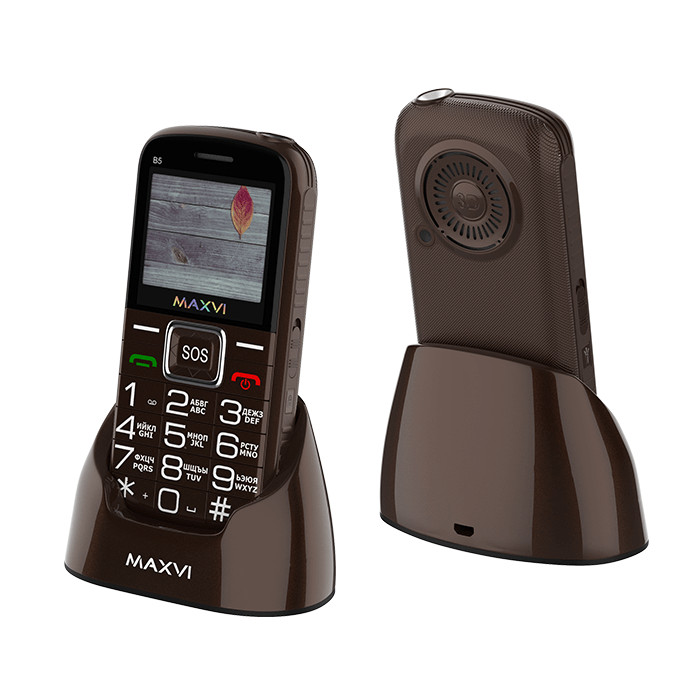 Мобильный телефон MAXVI B5 (Brown)