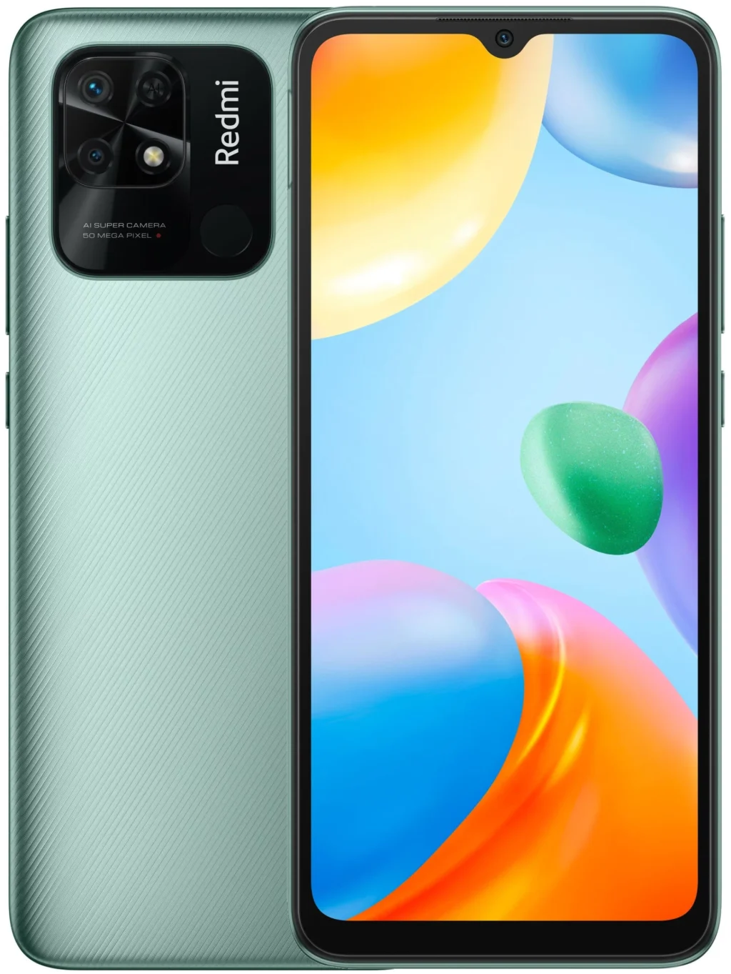 Смартфон Xiaomi Redmi 10C 3/64 Gb зеленая мята 1 Смартфон Xiaomi Redmi 10C 3/64 Gb зеленая мята 1