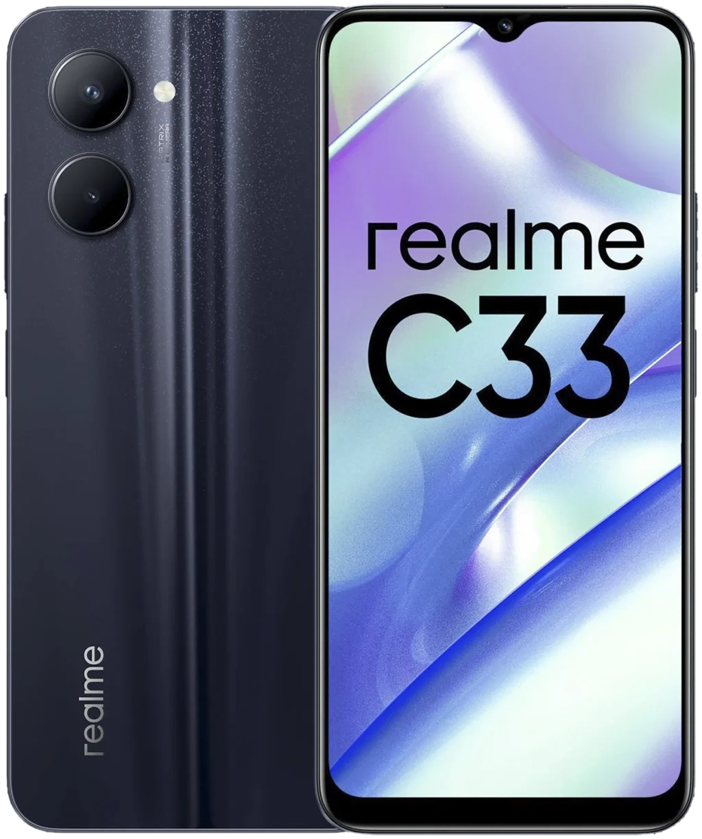 Смартфон Realme C33 4/64 Gb Черный 1 Смартфон Realme C33 4/64 Gb Черный 1