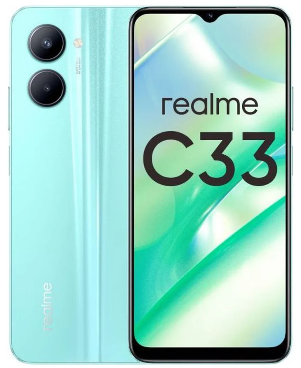 Смартфон Realme C33 4/64 Gb Голубой 1 Смартфон Realme C33 4/64 Gb Голубой 1