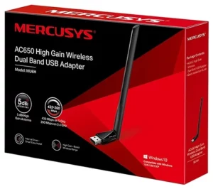 Адаптер Mercusys MU6H, черный 1