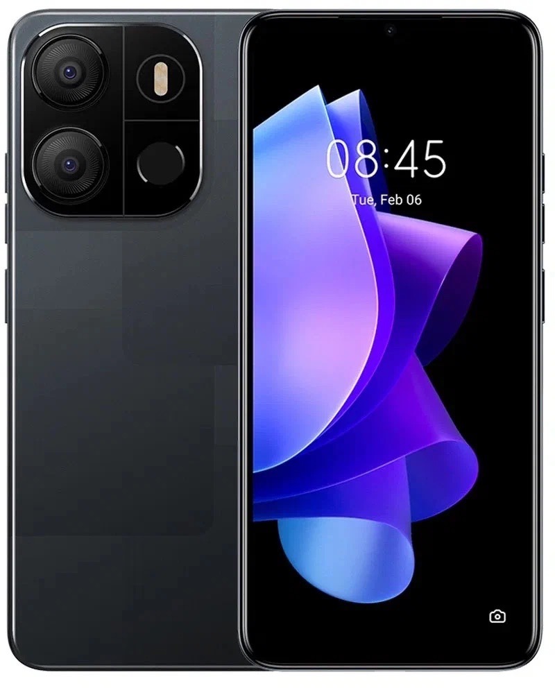 Смартфон TECNO POP 7 2/64 ГБ, 2 nano SIM, черный 1 Смартфон TECNO POP 7 2/64 ГБ, 2 nano SIM, черный 1