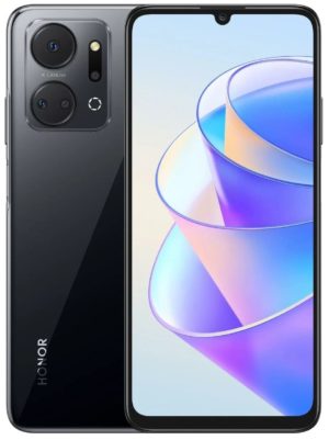 Смартфон HONOR X7a 4/128 ГБ Global, 2 nano SIM, полночный черный 1