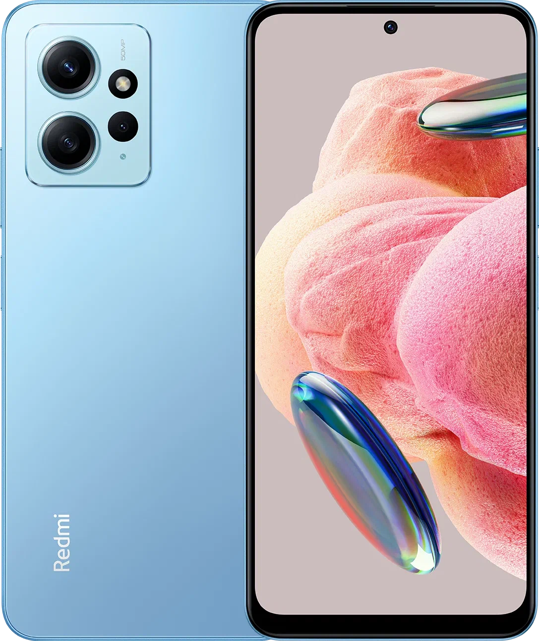 Смартфон Xiaomi Redmi Note 12 4G NFC 6/128 ГБ Ice Blue 1 Смартфон Xiaomi Redmi Note 12 4G NFC 6/128 ГБ Ice Blue 1
