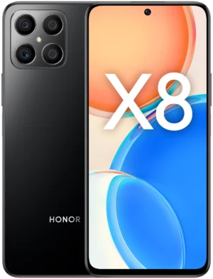 Смартфон HONOR X8 4G 6/128 ГБ Global, Dual nano SIM, полночный черный 1