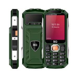 Мобильный телефон BQ 2817 Tank Quatro Green 1