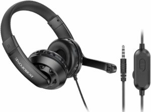 Проводные наушники BOROFONE BO102 Amusement, USB+Jack 3.5mm, черный 1