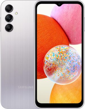 Смартфон Samsung Galaxy A14 6/128 ГБ, Dual nano SIM, серебристый 1