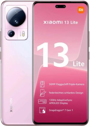 Смартфон Xiaomi 13 Lite 8/256 ГБ Розовый 1