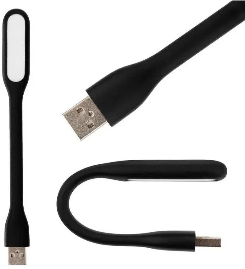 USB лампа на гибкой ножке для ноутбука повербанка 1 USB лампа на гибкой ножке для ноутбука повербанка 1