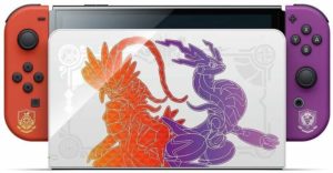Игровая приставка Nintendo Switch OLED 64 ГБ, Pokemon Scarlet & Violet Edition 1