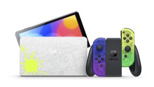 Игровая приставка Nintendo Switch OLED 64 ГБ, Splatoon 3 Edition 1