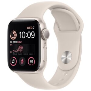 Умные часы Apple Watch Series SE Gen 2 40 мм Starlight Aluminium Case / Starlight Sport Band 1
