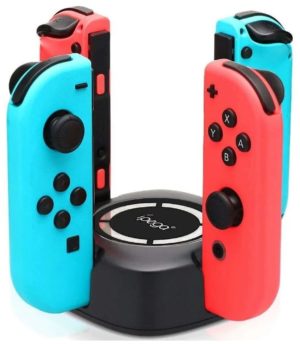 Зарядная станция для 4-х контроллеров Joy-Con iPega (PG-9177) (Switch) 1