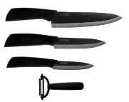 Набор керамических ножей Xiaomi HuoHou Nano Ceramic Knife HU0010 Black 1