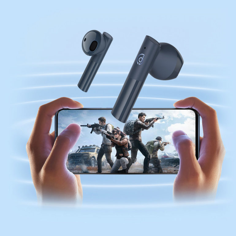 Беспроводные наушники Haylou MoriPods TWS розовый 17 Haylou MoriPods обеспечивает ультранизкую задержку в играх