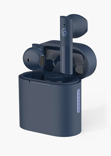 Беспроводные наушники Haylou MoriPods TWS розовый 26 Haylou MoriPods Синий цвет