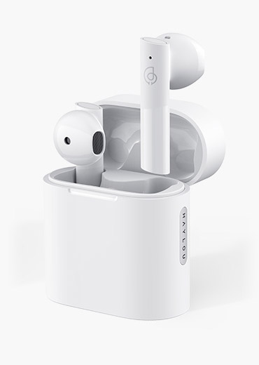 Беспроводные наушники Haylou MoriPods TWS розовый 27 Haylou MoriPods Белый цвет