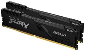 Оперативная память Kingston FURY Beast 32 ГБ (16 ГБ x 2 шт.) DDR4 3200 МГц DIMM CL16 KF432C16BB1K2/3 1 Оперативная память Kingston FURY Beast 32 ГБ (16 ГБ x 2 шт.) DDR4 3200 МГц DIMM CL16 KF432C16BB1K2/3 1