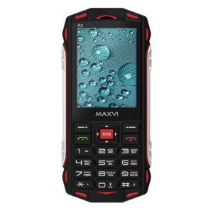 Телефон MAXVI R3, 2 SIM, красный 1