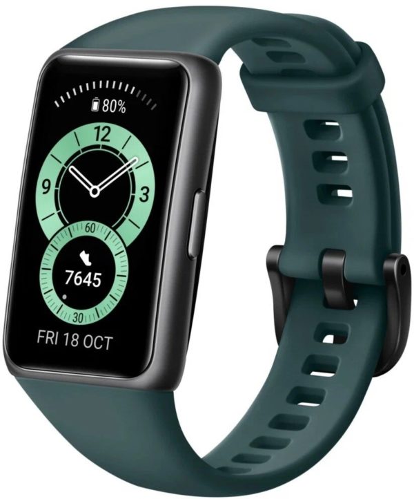 Фитнес-браслет Huawei Band 6 (Насыщенный зеленый) 1