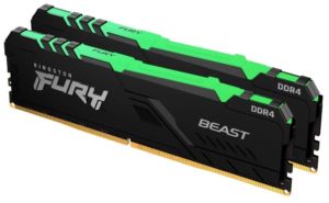 Оперативная память 32Gb DDR4 3200MHz Kingston Fury Beast RGB (2x16Gb KIT) (KF432C16BBAK2/32) 1 Оперативная память 32Gb DDR4 3200MHz Kingston Fury Beast RGB (2x16Gb KIT) (KF432C16BBAK2/32) 1