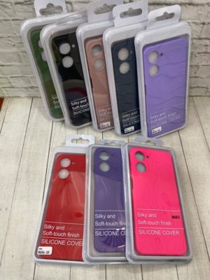 Накладка Silicone Case for Samsung A24 Pink 1