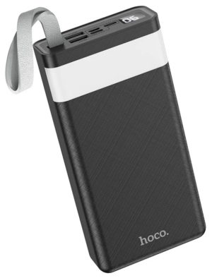 Power Bank Hoco J73 2USB 30000mAh 2A LCD+фонарик Black 1