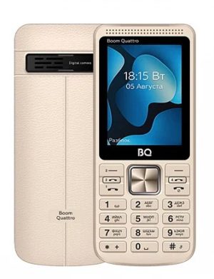Телефон BQ 2455 Boom Quattro, 4 SIM, gold 1