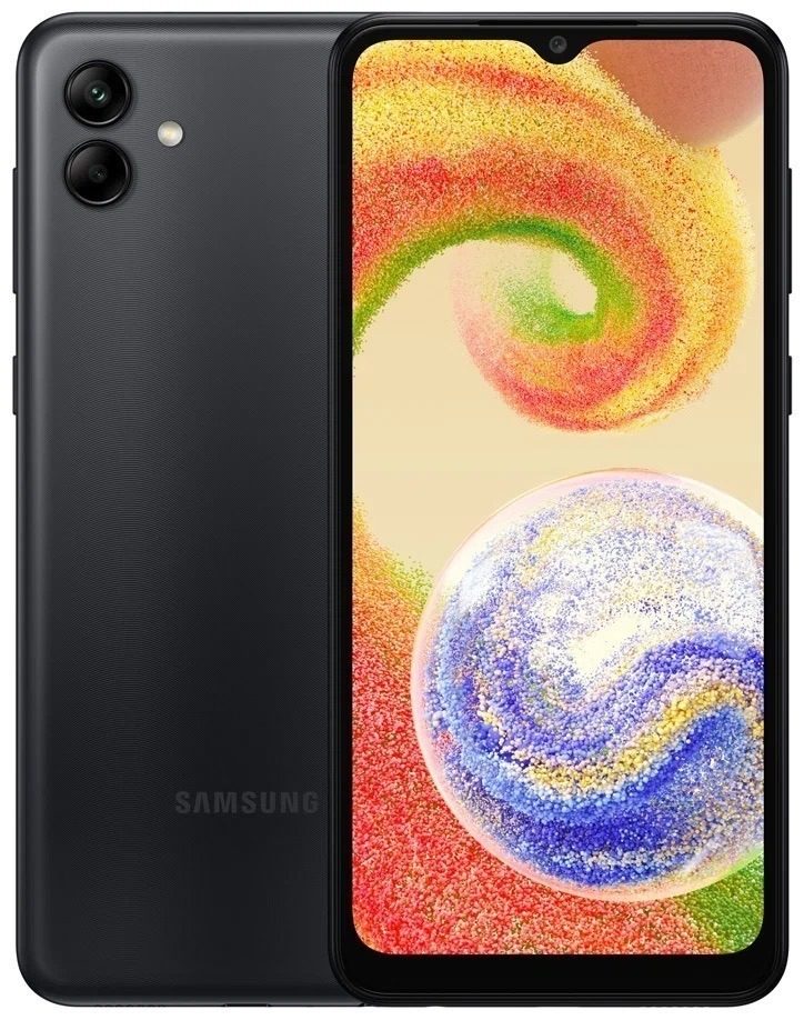 Смартфон Samsung Galaxy A04 3/32 ГБ, 2 SIM, черный 1 Смартфон Samsung Galaxy A04 3/32 ГБ, 2 SIM, черный 1