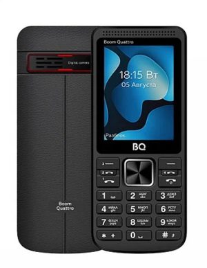 Телефон BQ 2455 Boom Quattro, 4 SIM, black 1