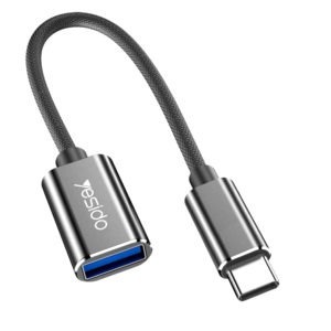 Переходник Type-C - USB 2.0 Yesido GS01 1