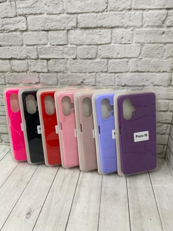 Накладка Silicon Case NL для Xiaomi  Poco F5 Red 1
