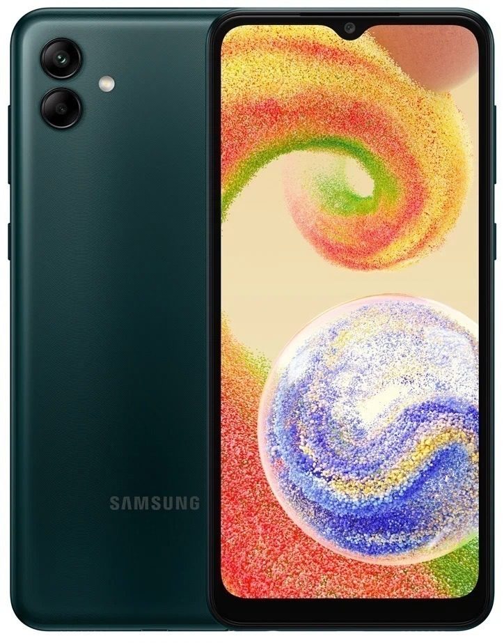Смартфон Samsung Galaxy A04 3/32 ГБ, 2 SIM, зеленый 1 Смартфон Samsung Galaxy A04 3/32 ГБ, 2 SIM, зеленый 1