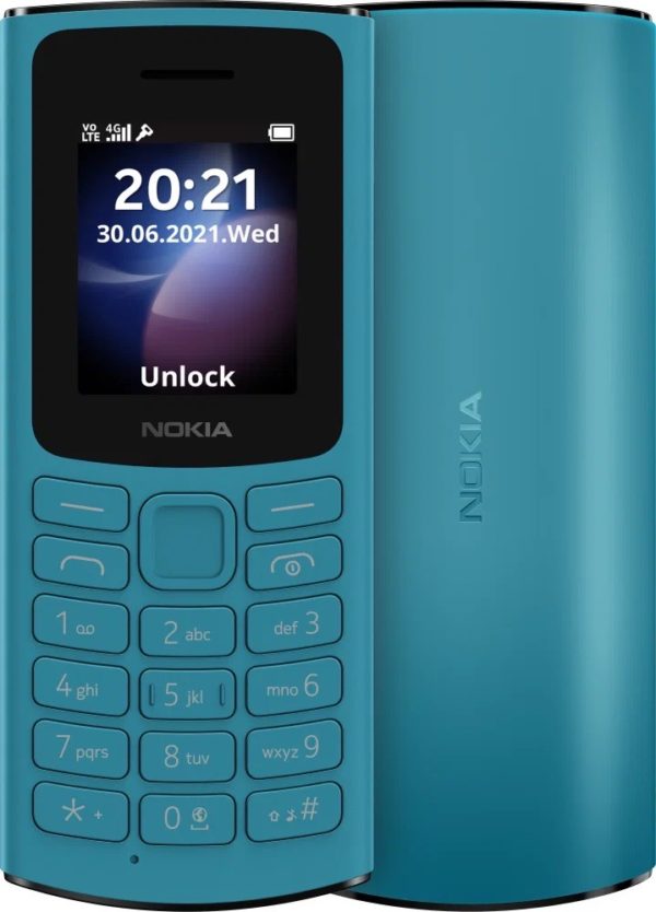Мобильный телефон Nokia 105 DS 4G TA -1557 синий 1