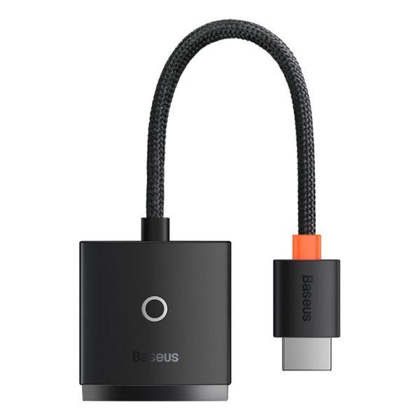 Переходник/Адаптер BASEUS Lite Series Adapter, HDMI - VGA, черный 1