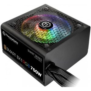 Блок питания Thermaltake PS-SPR-0750NHSABE-1 ATX 750W Smart BX1 RGB 80+ bronze (24+4+4pin) APFC 120 1